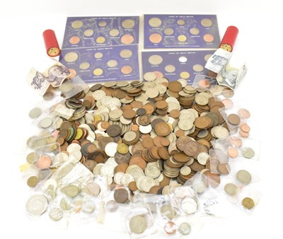 Lot 1607 - A quantity of coins, mostly UK, including...