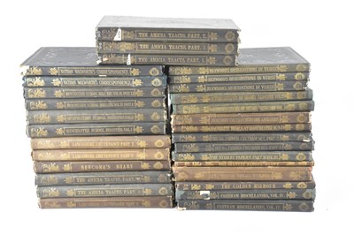 Lot 2053 - THE CHETHAM SOCIETY; REMAINS HISTORICAL AND...