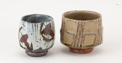 Lot 510 - PHIL ROGERS (1951-2020); a faceted stoneware...