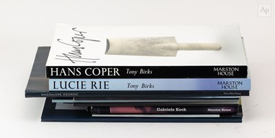 Lot 747 - A collection of monographs on studio ceramics...