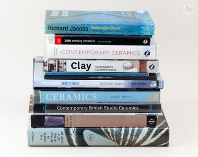 Lot 748 - A collection of books on studio ceramics (14).