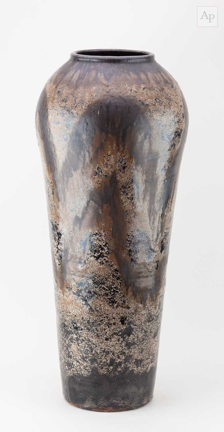 Lot 2 - ABDO NAGI (1941-2001); a very tall stoneware...