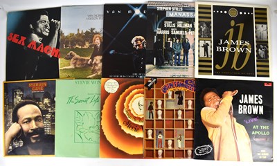 Lot 418 - Ten albums to include Stephen Stills 'Manassas'...