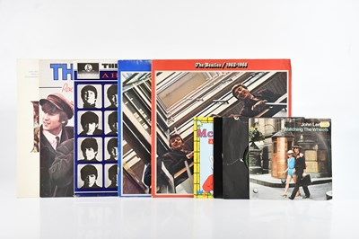 Lot 148 - THE BEATLES; five albums to include A Hard...