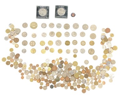 Lot 1594 - A small quantity of assorted all world coinage...