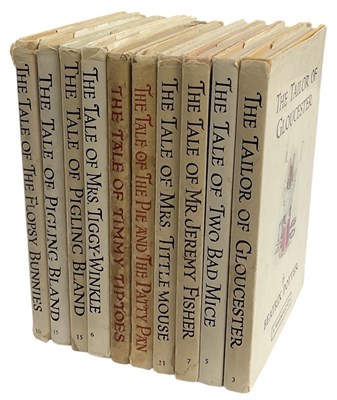 Lot 404 - BEATRIX POTTER; four titles from the 'Tale of'...