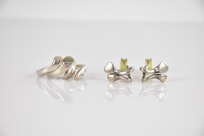Lot 695 - ALLAN SCHARFF FOR GEORG JENSEN; a sterling...