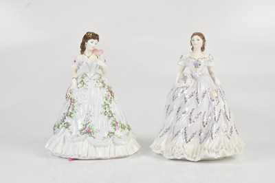 Lot 1404 - ROYAL WORCESTER; a figure, 'The Last Waltz',...