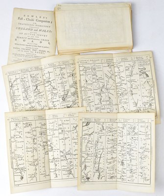 Lot 422 - BOWLES'S; Post-Chaise Companion or Travellers...