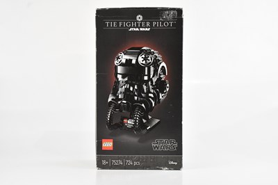 Lot 584 - LEGO STAR WARS; a 'Tie Fighter Pilot', set...