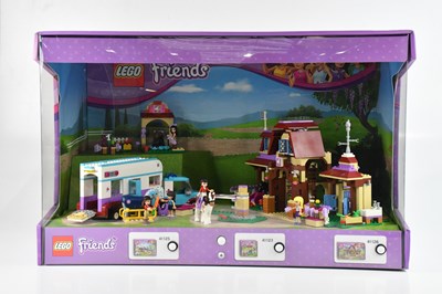 Lot 606 - LEGO FRIENDS; a shop display, set numbers...