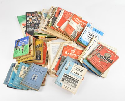 Lot 427 - FOOTBALL INTEREST; a large collection of...