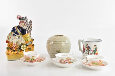 Lot 1504 - A mixed collection of ceramics comprising a...