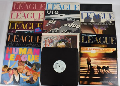 Lot 335 - HUMAN LEAGUE; album 'Dare' and 12" singles...