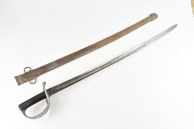 Lot 512 - A British 1890 Cavalry trooper's sword, with...