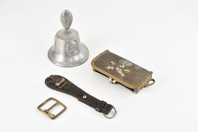 Lot 459 - A late 19th/early 20th century ammo pouch,...
