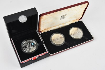 Lot 678 - A 2011 silver proof £5 coin, 'Countdown to...