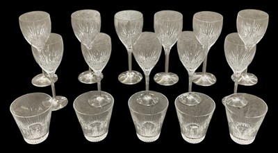 Lot 652 - JASPER CONRAN FOR WATERFORD; a part suite of...