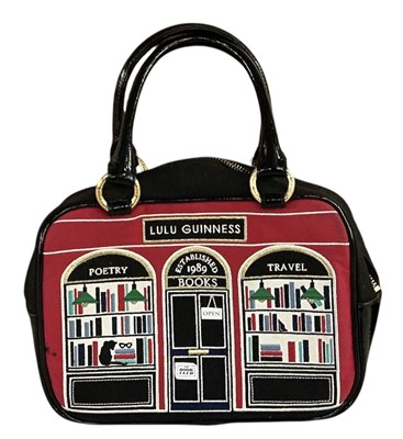 Lot 465 - LULU GUINNESS; a lady's 'Bookshop' handbag,...