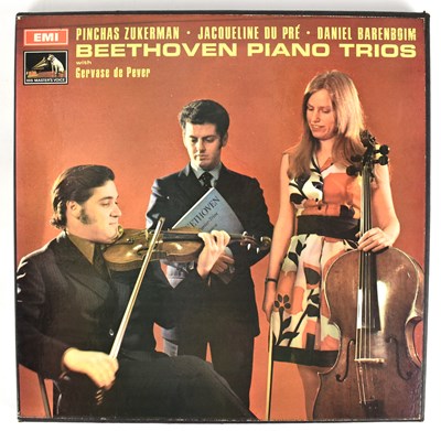 Lot 456 - THE BEETHOVEN PIANO TRIOS; box set, five...