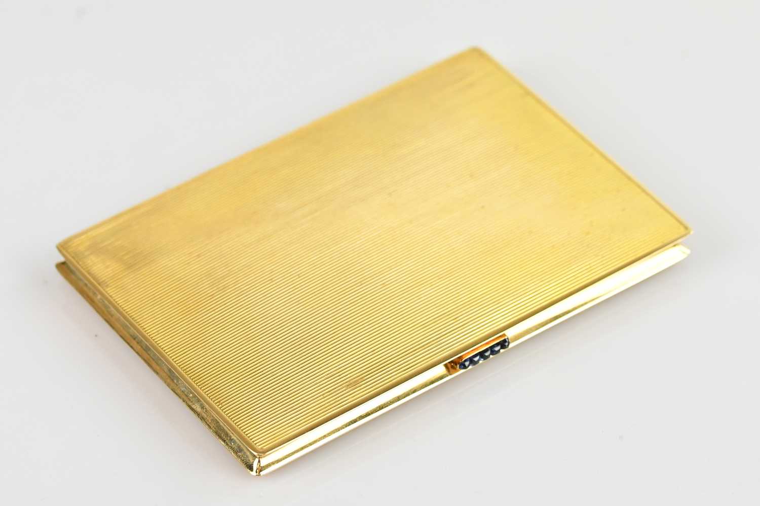 Lot 1 - CARTIER; an exquisite 18ct yellow gold...