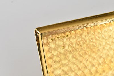 Lot 1 - CARTIER; an exquisite 18ct yellow gold...