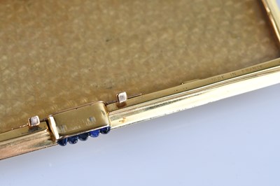 Lot 1 - CARTIER; an exquisite 18ct yellow gold...