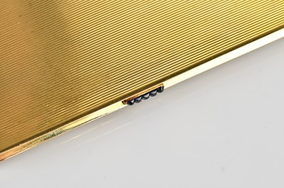 Lot 1 - CARTIER; an exquisite 18ct yellow gold...