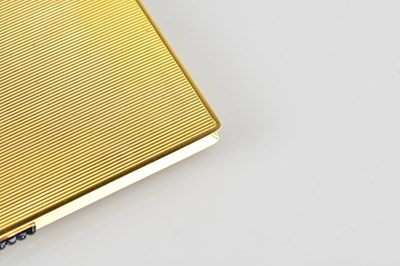 Lot 1 - CARTIER; an exquisite 18ct yellow gold...