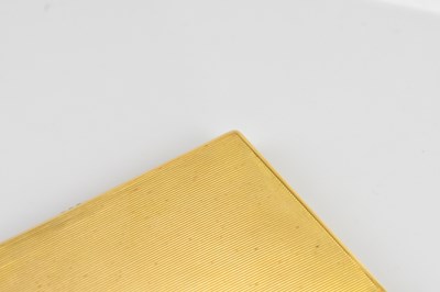 Lot 1 - CARTIER; an exquisite 18ct yellow gold...