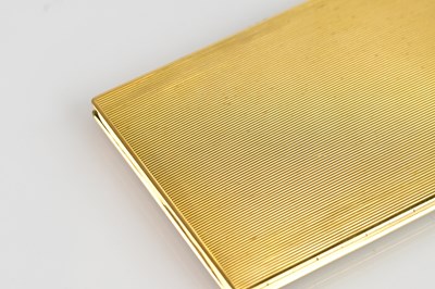 Lot 1 - CARTIER; an exquisite 18ct yellow gold...