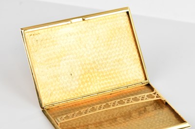 Lot 1 - CARTIER; an exquisite 18ct yellow gold...