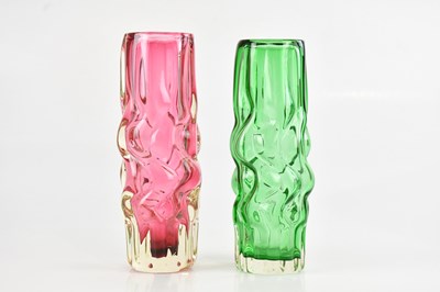 Lot 97 - PAVEL HLADA FOR CRYSTALEX NOVY; two art glass...