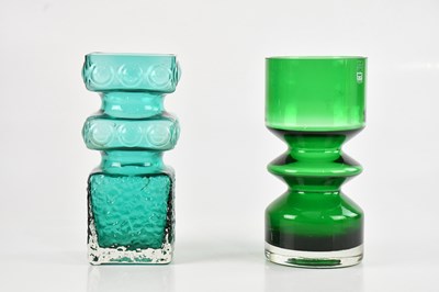 Lot 89 - TAMARA ALADIN FOR RIIHIMAEN; a green Khra vase,...