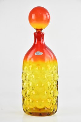 Lot 90 - WAYNE HUSTED FOR BLENKO GLASS; a vineyard...