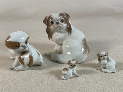 Lot 213 - ROYAL COPENHAGEN, BING & GRONDAHL; four...