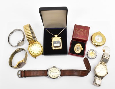 Lot 1676 - Various lady's and gentleman's wristwatches,...