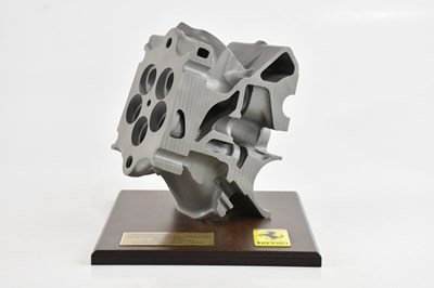 Lot 418 - FERRARI; a Motore Ferrari F1-1990 engine part...