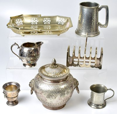 Lot 505 - A quantity of silver-plated items, to include...