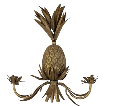 Lot 108 - A modern Italian contemporary gilt metal two...