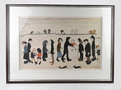 Lot 2 - LAURENCE STEPHEN LOWRY (1887-1976); pencil...
