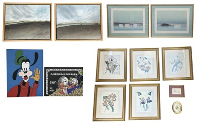 Lot 289 - B WOODARD; a pair of signed limited edition...
