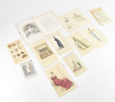 Lot 2259 - A selection of 19th century hand coloured...