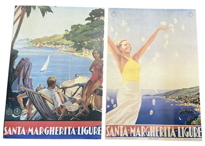 Lot 289 - Two reproduction Italian travel posters, both '...