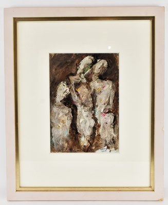 Lot 187 - HAYSSAM MASRI (born 1965); oil on paper,...