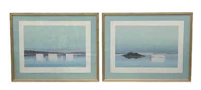 Lot 255 - B WOODARD; a pair of signed limited edition...
