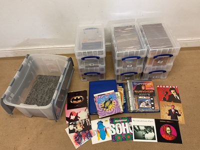 Lot 160 - A large quantity of singles and 45s records,...