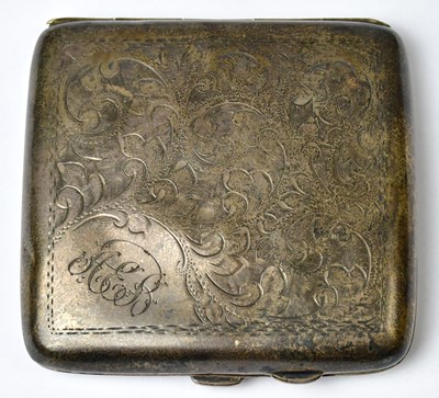 Lot 566 - F. D. LONG; a George V hallmarked silver...