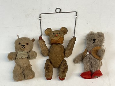Lot 114 - Three vintage teddy bears to include a Chad...