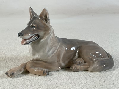 Lot 241 - ROYAL COPENHAGEN; a porcelain model of a...